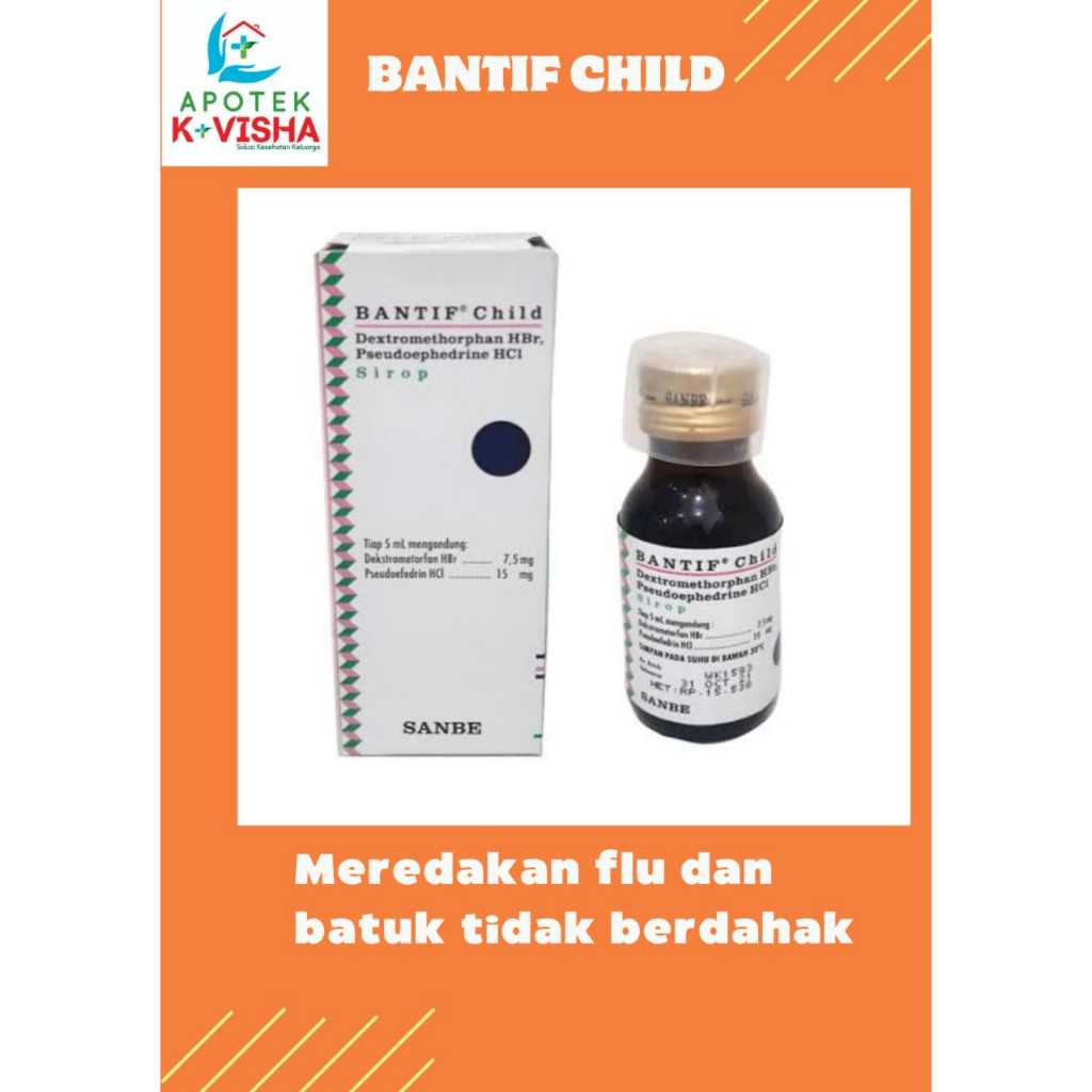 Bantif Child Sirup 60 mL