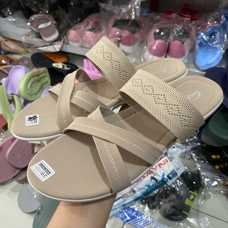 Sandal Wanita Dewasa Slop Hand’s Rey