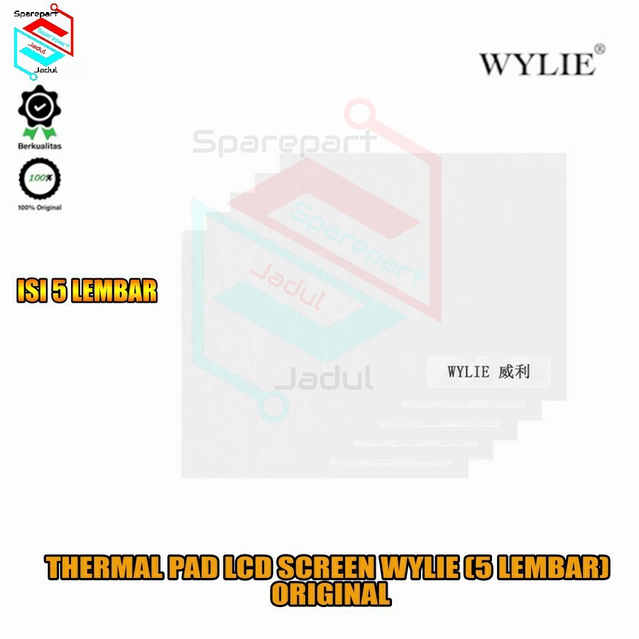 Thermal Pad LCD Wylie Screen IC Removal Insulation Pad 60x50MM ORI
