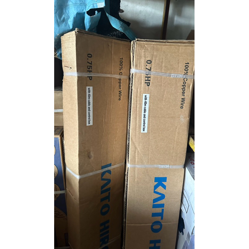 Pompa submersible/ satelit/ pompa celup kaito hiro 0,75hp 3 inch + kabel 40m