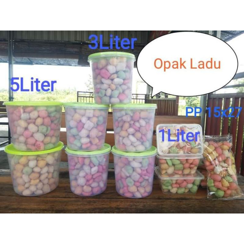 

opak ladu ketan manis gurih toples 3 liter