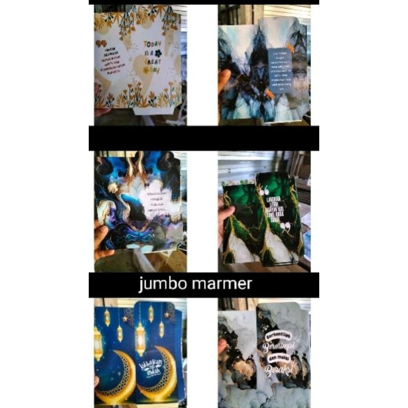 

AMPLOP LEBARAN MOTIF MARMER JUMBO