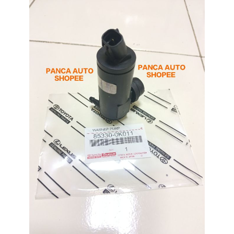 Washer pump motor dinamo air wiper toyota Vios ori