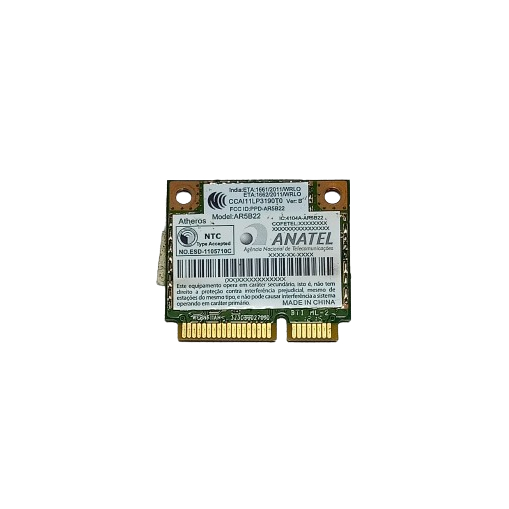 ANATEL Atheros AR5B22 WLAN / Wi-Fi Laptop Acer Aspire V5-431 Series Model MS2360