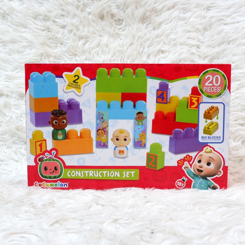 Mainan anak / cocomelon construction set / mainan balok cocomelon