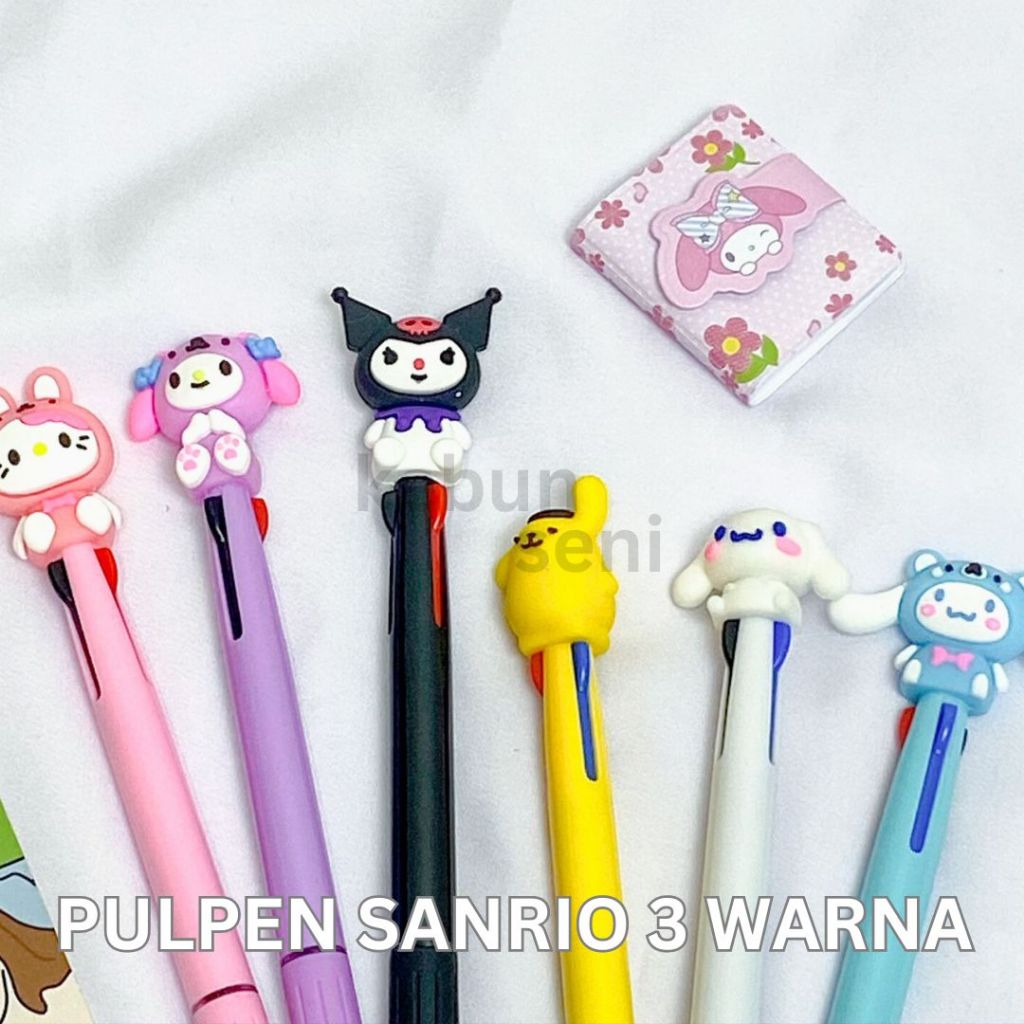 

Bolpen / Pulpen / Pen Mekanik 3 Warna / 3-in-1 Karakter Animasi Jepang Sanrio Termurah Terbaik