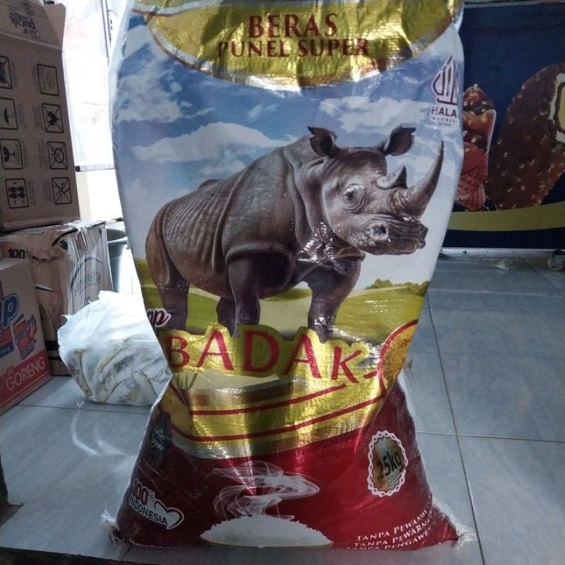 

beras punel cap badak