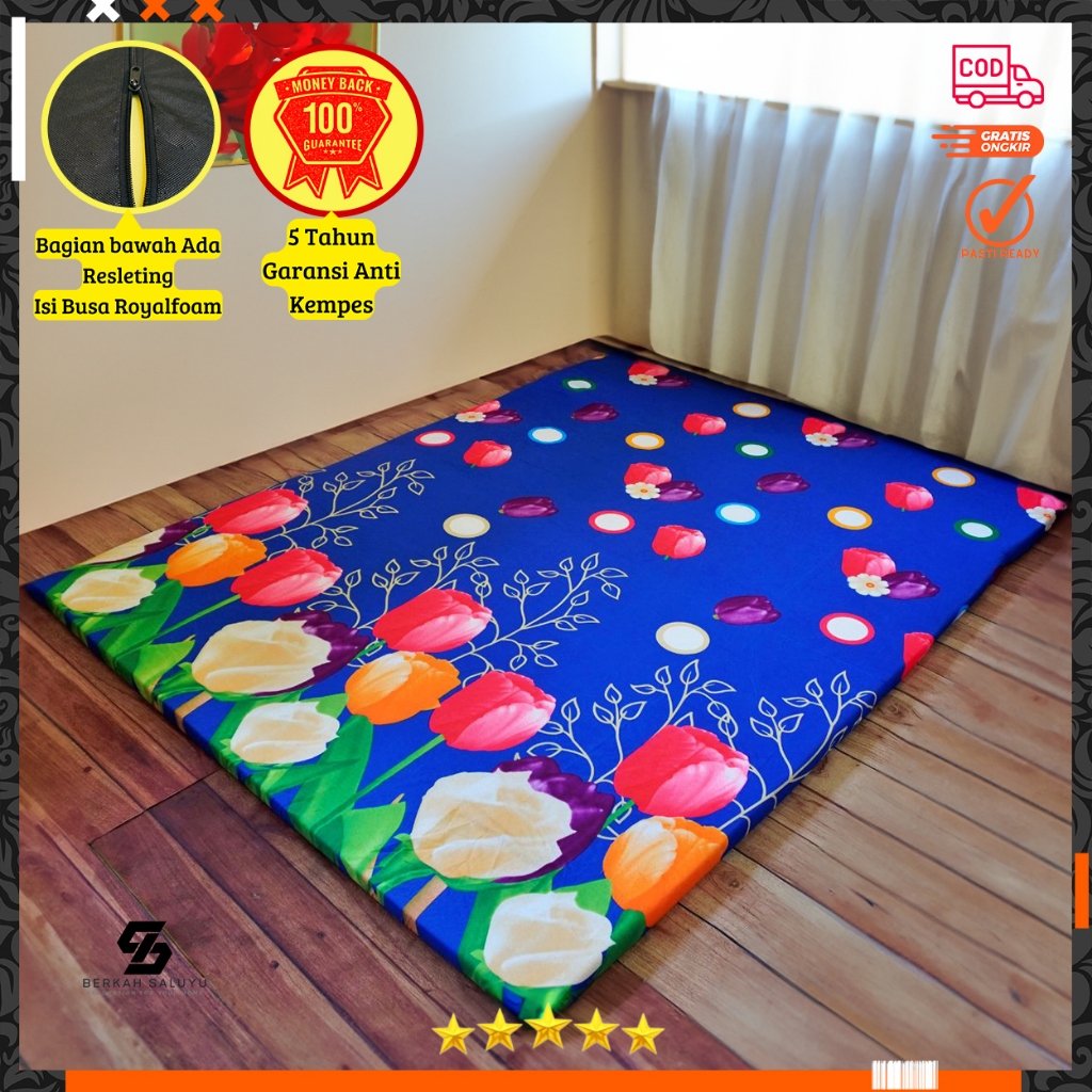 Kasur Gulung Busa Royal Kasur Lantai/Lipat Original Royalfoam Kasur Busa Karpet Import