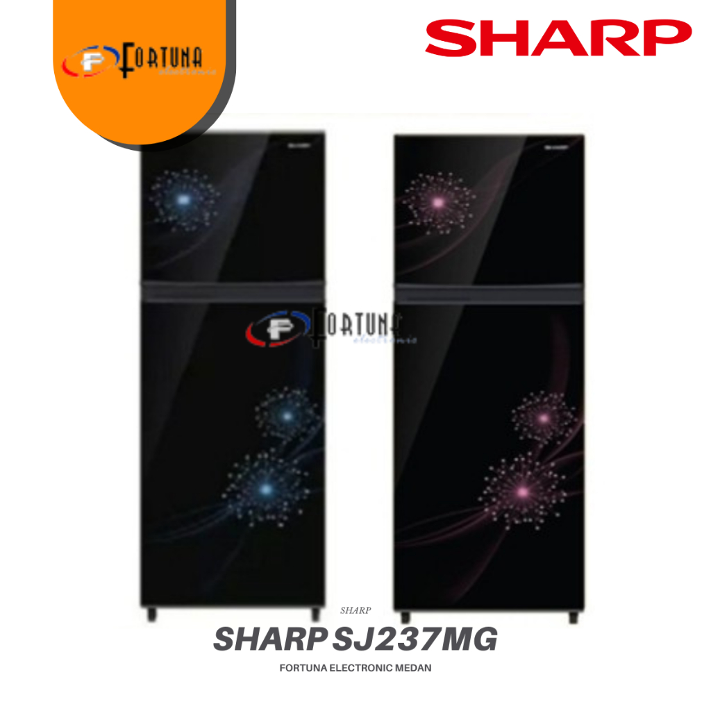 KULKAS SHARP SJ-237MG 2 PINTU 187 LITER SJ237MG MEDAN
