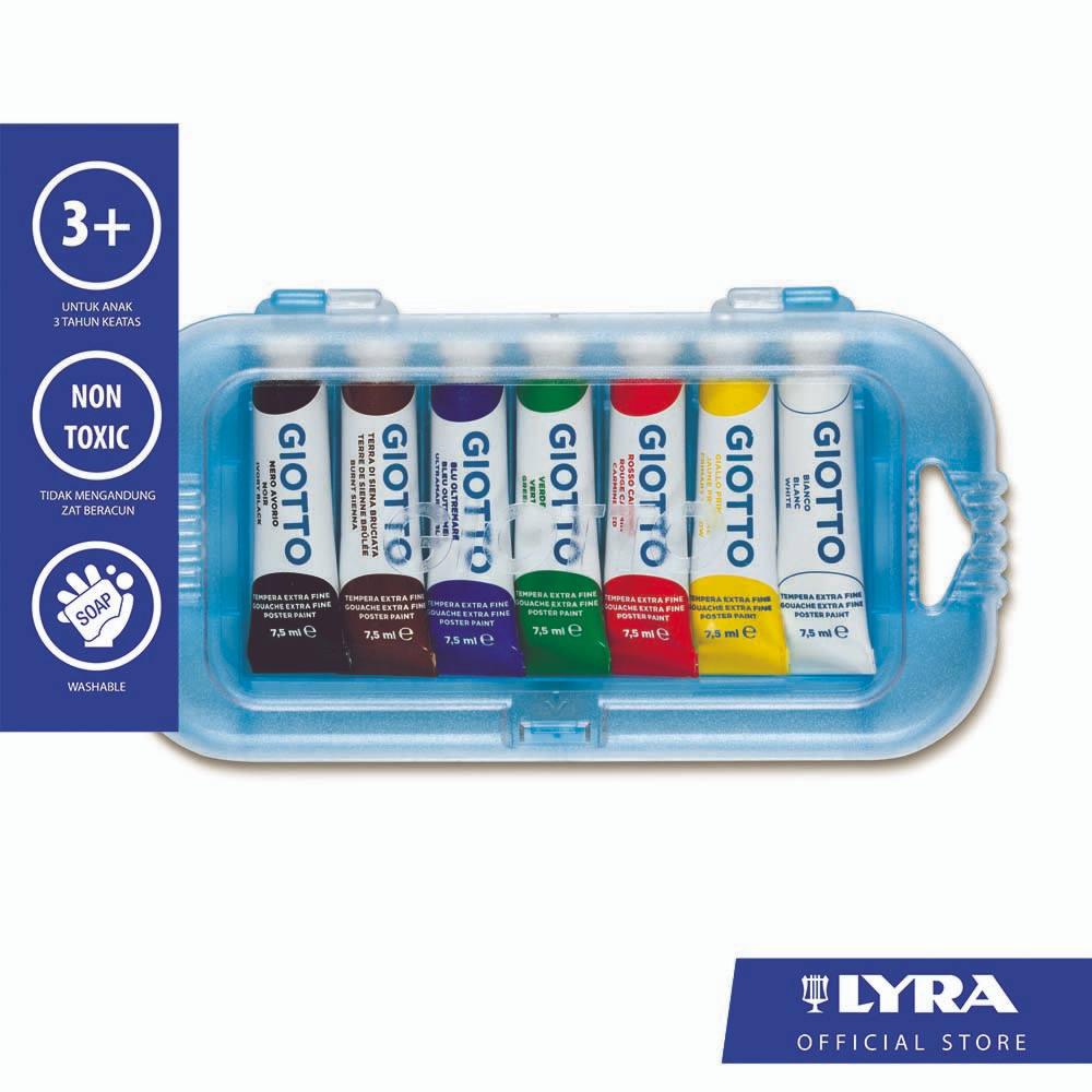 

Giotto Poster Extra Fine Paint Colours 7.5ml Hangable Box ( # 30....)