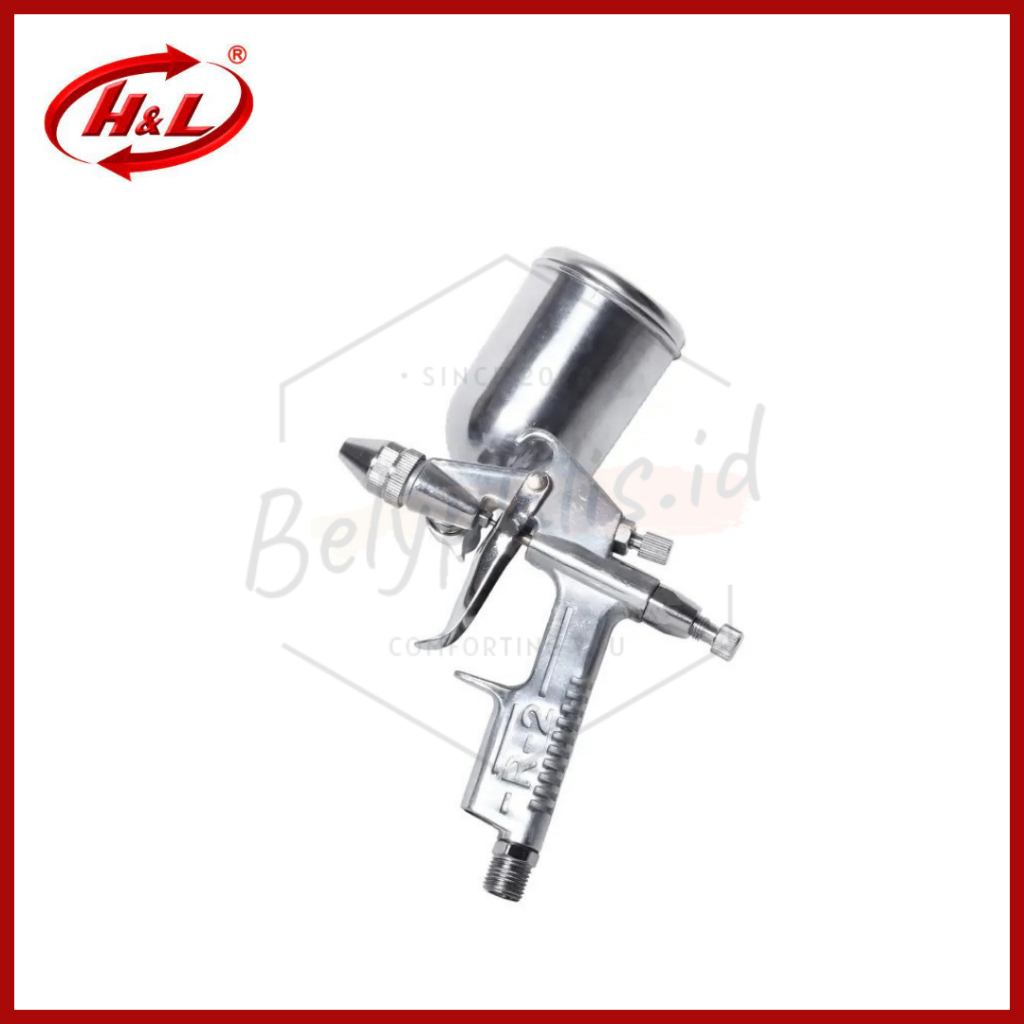 Spray Gun HL R2 PRO | Spray Gun Tabung Atas | Alat Semprot Cat Tekstur