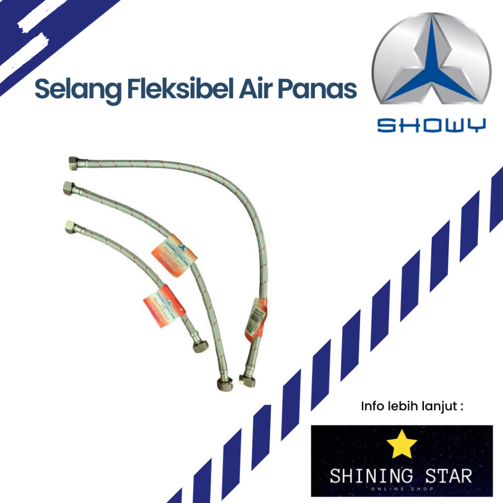 Selang Fleksibel Air Panas / SHOWY / Tabung Penghubung Fleksibel - Panas