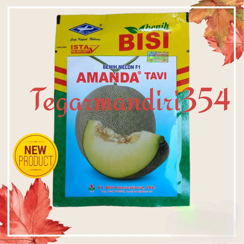 Benih melon amanda tavi f1 ±550butir Bibit melon Amanda f1 original