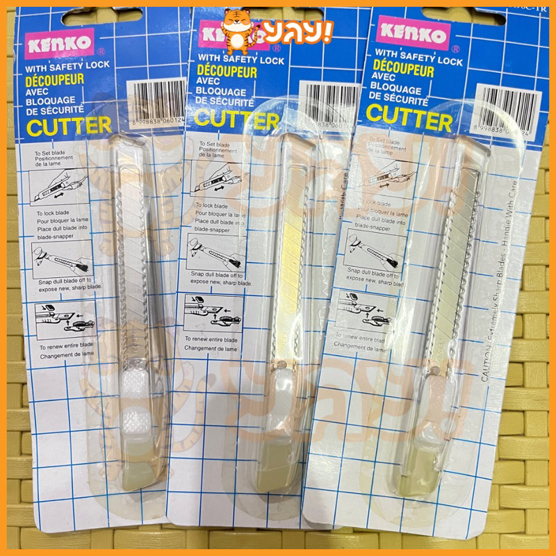 

YAY! Kenko Pisau Cutter Warna Transparant