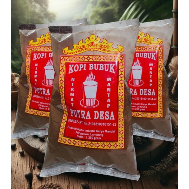 

Kopi Bubuk Lampung Putra Desa