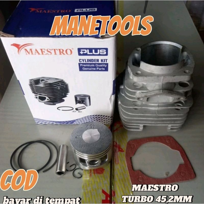 CYLINDER BLOK BORENG CHAINSAW MAESTRO 6500 UNTUK MESIN GERGAJI KAYU