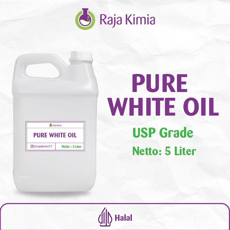 Pure White Oil / Mineral Oil / Parafin Oil - 5 Liter