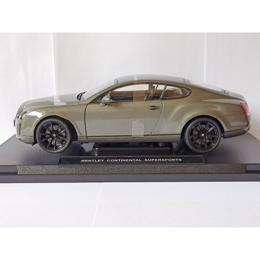Diecast Mobil Bentley Continental Supersports grey Welly 1:18 harga murah