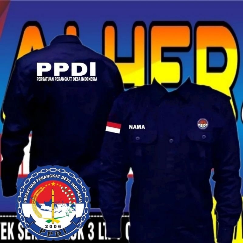 Kemeja PPDI baju PPDI seragam PPDI Pdh PPDI Pdl PPDI kemeja kerja PPDI baju kerja PPDI seragam kerja
