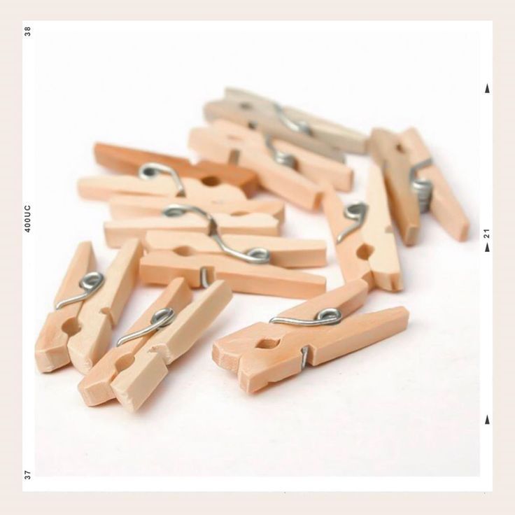 Jepitan Kayu / Jepitan Foto / Wooden Clip 2.5cm