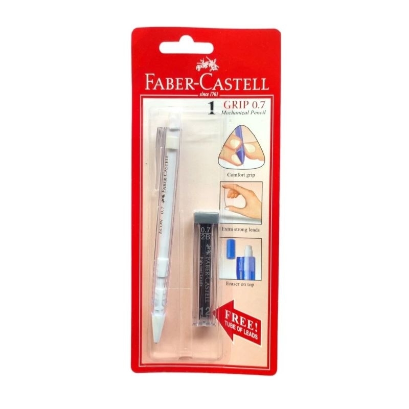 

Pensil Mekanik 0,7 2B / Mechanical Pencil 0,7 2B Faber Castell FREE Refill