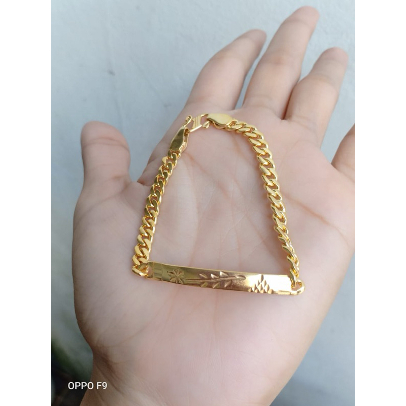 gelang swasa lapis emas 22k