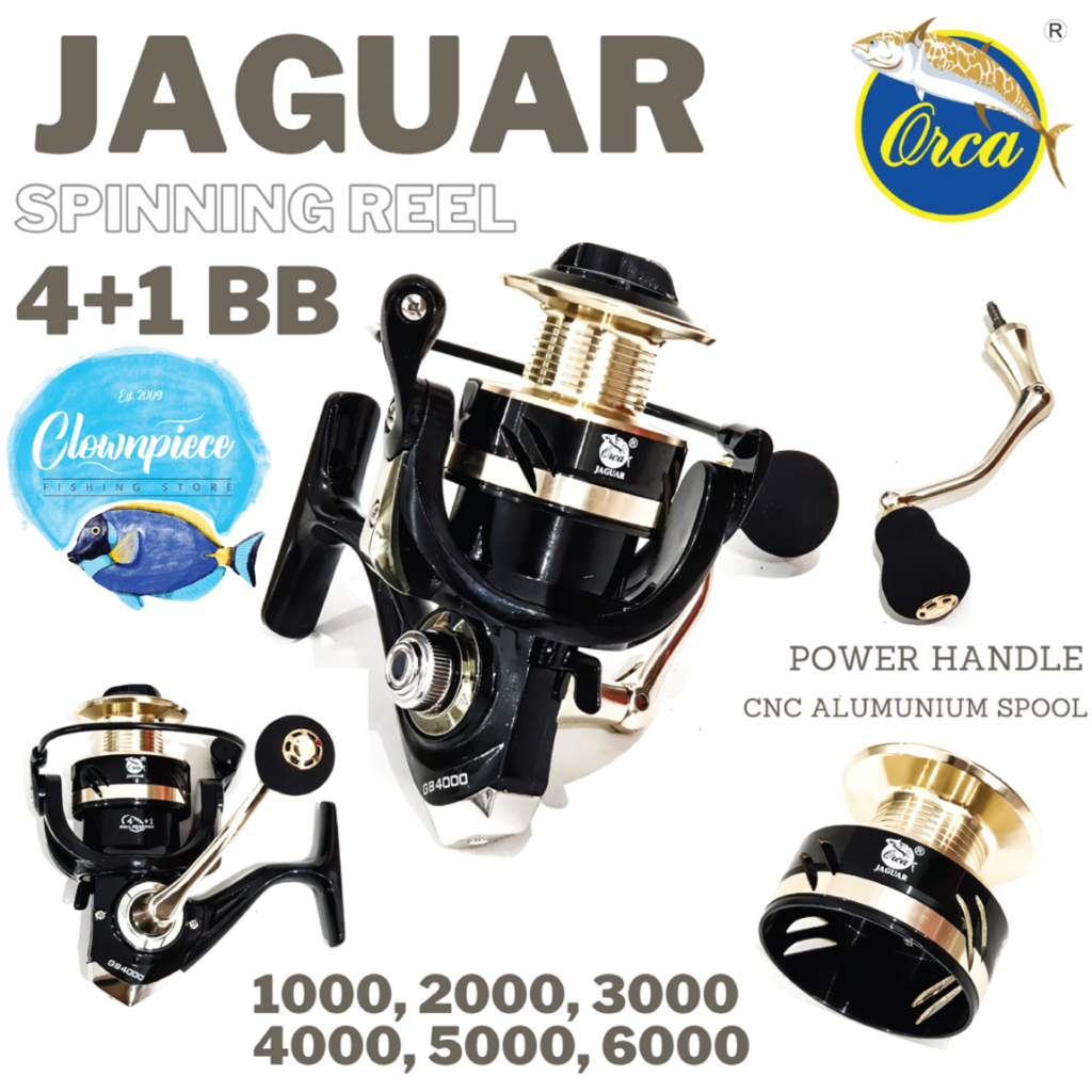 Reel Orca Jaguar PH / Reel Pancing Orca Jaguar PH / Reel Spinning Orca Jaguar PH / Reel Pancing Spin