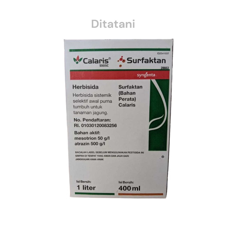 Bisa COD - herbisida selektif Calaris 550SC 1 liter