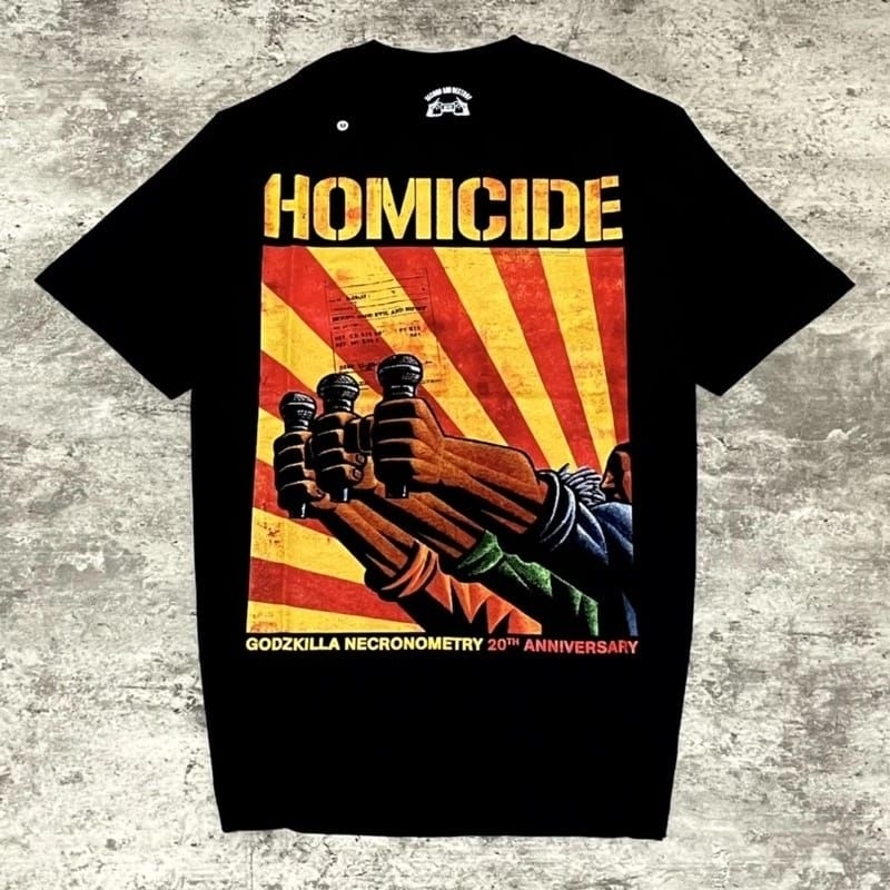 T-SHIRT HOMICIDE BLACK