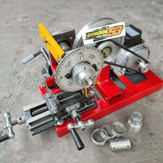 Mesin bubut noken papas noken as racing single pulley