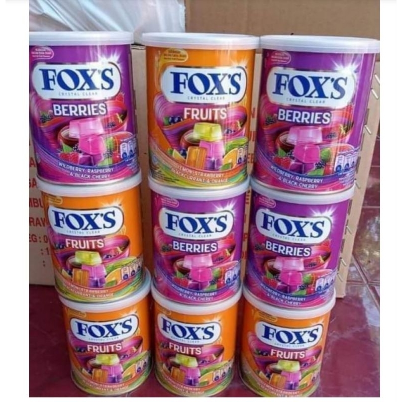 

FOX'S KALENG BERAT BERSIH 160 GR
