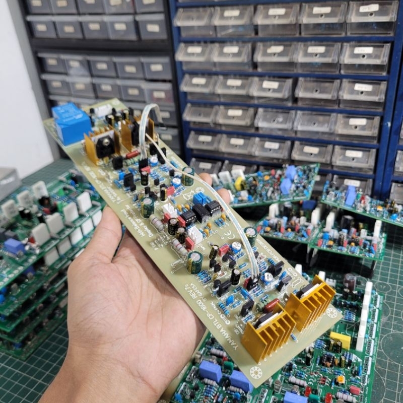 Kit Power Amplifer BTL YAMAHA NX 1600 Ful fiture Cocok Untuk Subwofer Sound System