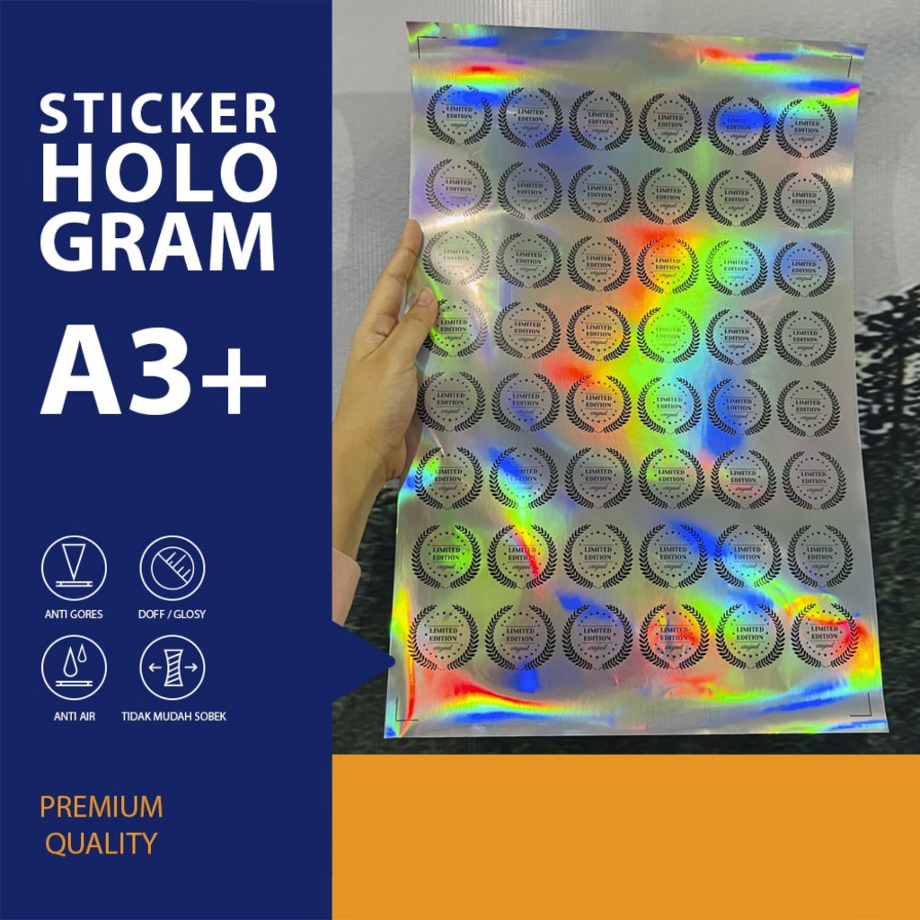 

CETAK STICKER CUSTOM HOLOGRAM