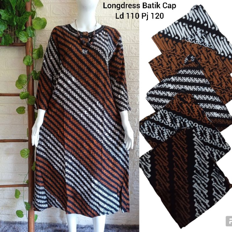 Abaya Gamis Rayon Batik Cap