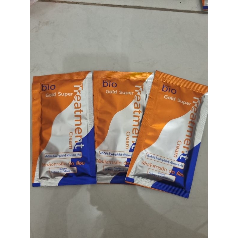 Bio Gold Super / Bio Gold Super Treatment Hair / Hair Mask / Hair Mask Bio Gold / Masker Rambut Bio 