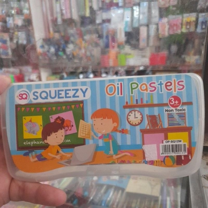 

Crayon SQUEEZY 12 Warna