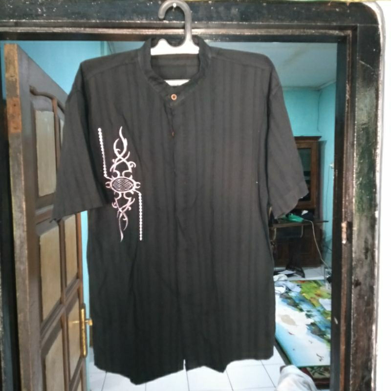 Kemeja Koko Pria lengan pendek bekas