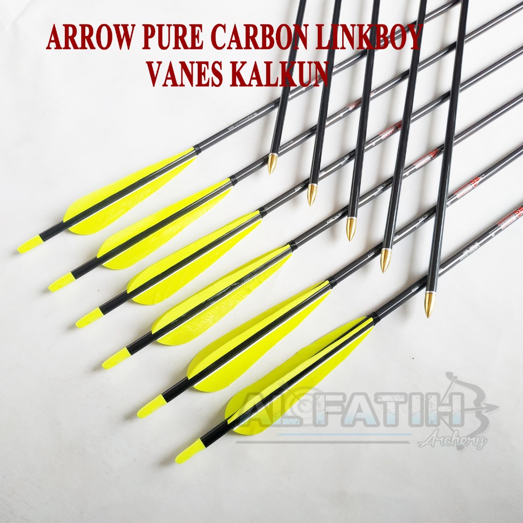 Arrow Pure Carbon Linkboy / Vanes Kalkun