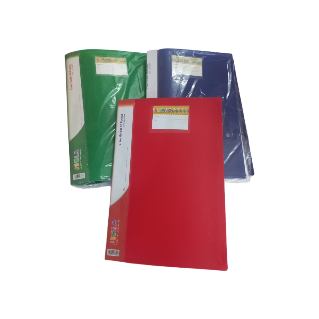 

CLEAR HOLDER JENIA 40 sheets