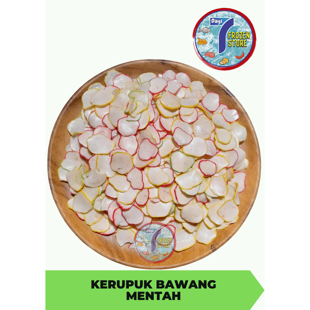 

Kerupuk Bawang Mentah