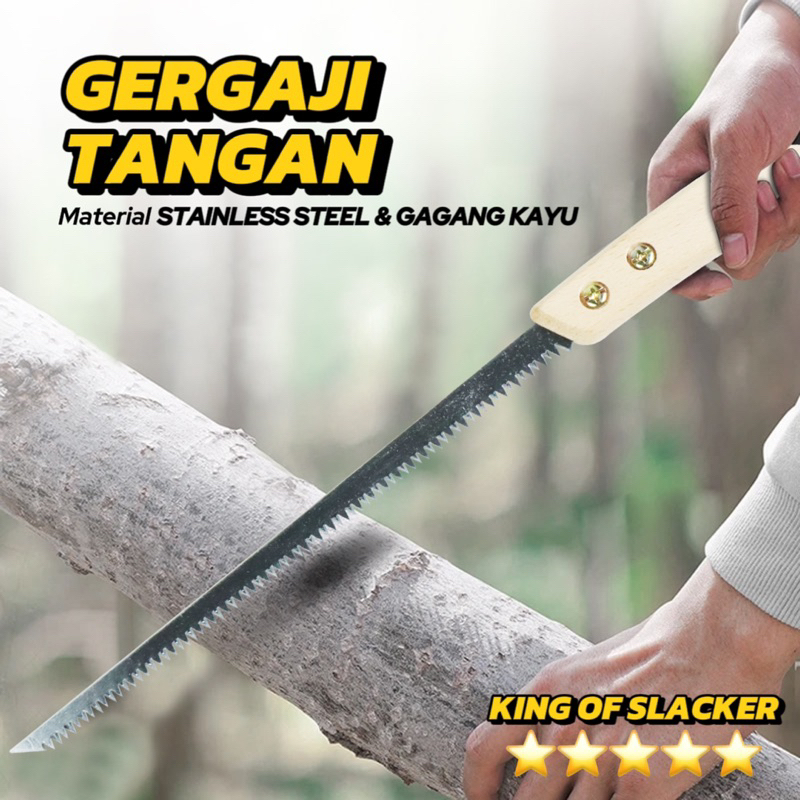 Gergaji Tangan Manual Jepang Hand Prune Saw Model Mawashibiki Gergaji Trimming Handsaw Push Pull Str