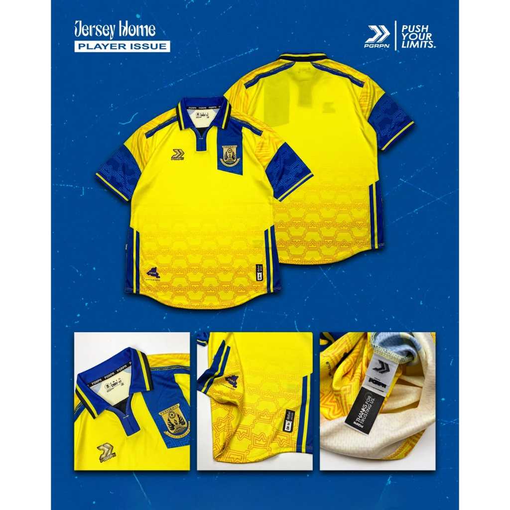 Jersey Persikota Home 2023/2024 Player Issue - Kuning Biru