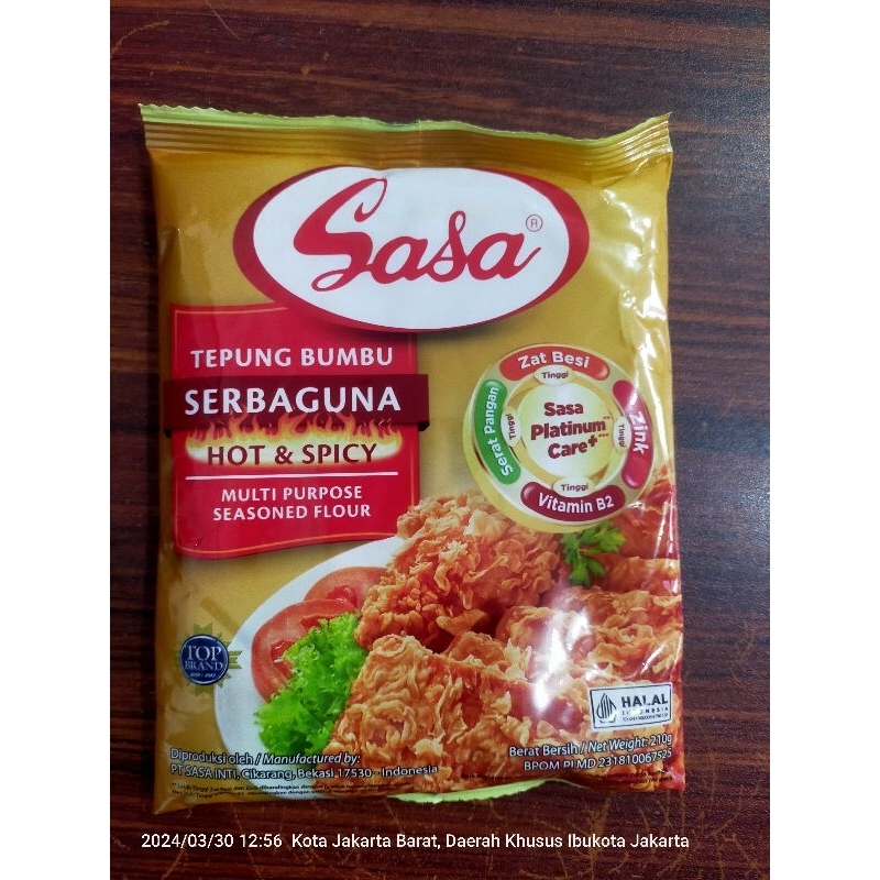 

SASA TEPUNG BUMBU SERBAGUNA HOT AND SPICY 210 gr