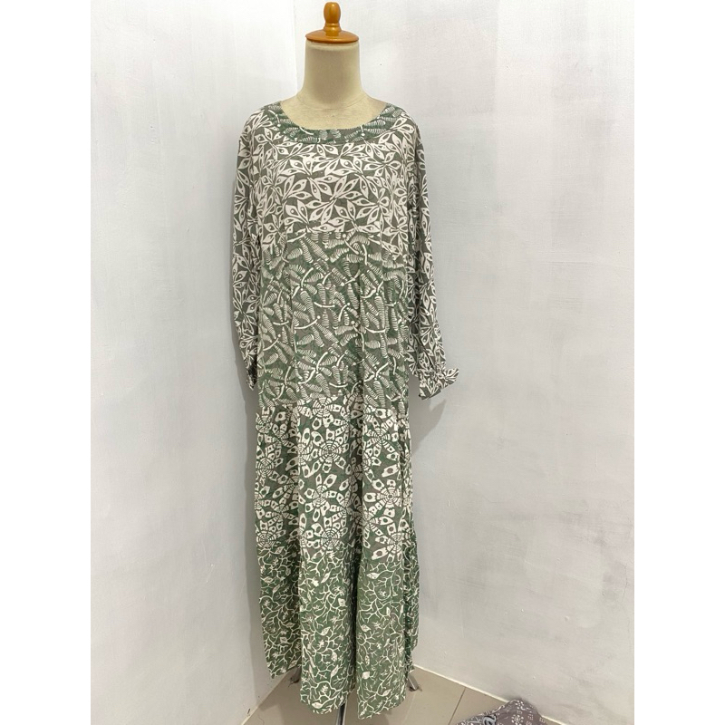 Daster Luza SD susun By Batik Luza Pekalongan (panjang)