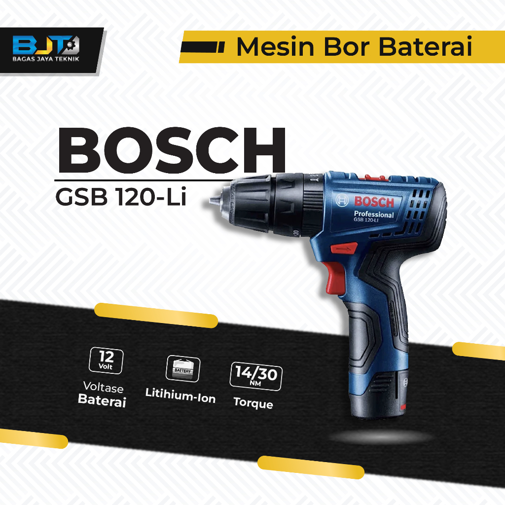 Bor baterai bosch GSB 120Li