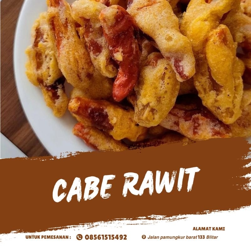 

KERIPIK CABE RAWIT KEMASAN 100GR