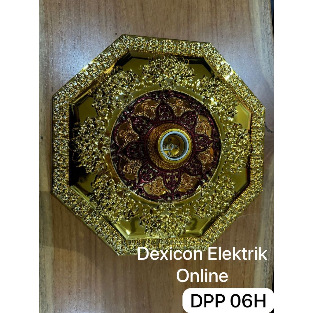 Fitting Lampu Hias 32cm / Fitting Hias Besar / Grosir Fitting Lampu / Fitting Plafon Besar / Fitting