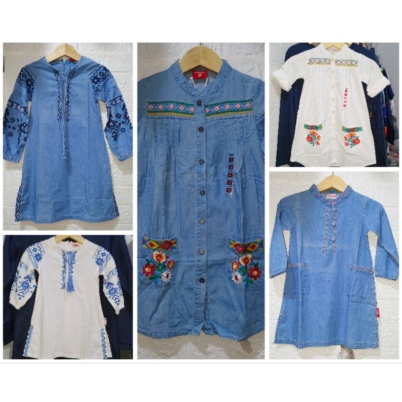 Star Tunik Cool Kids Bordir Bunga 3443K 2633K 3383K 3353M 3322M 2493M gas