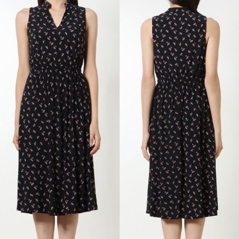Anne klein sleeveless dress (ready smpai bigsize)