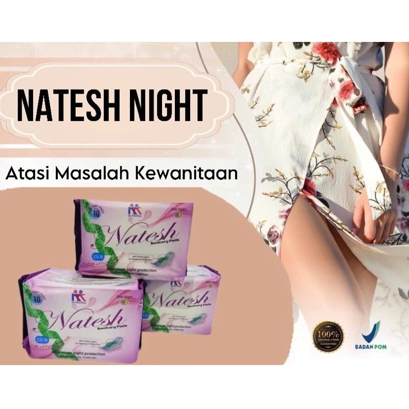 [ COD ] Pembalut natesh softex natesh day softex natesh night pembalut